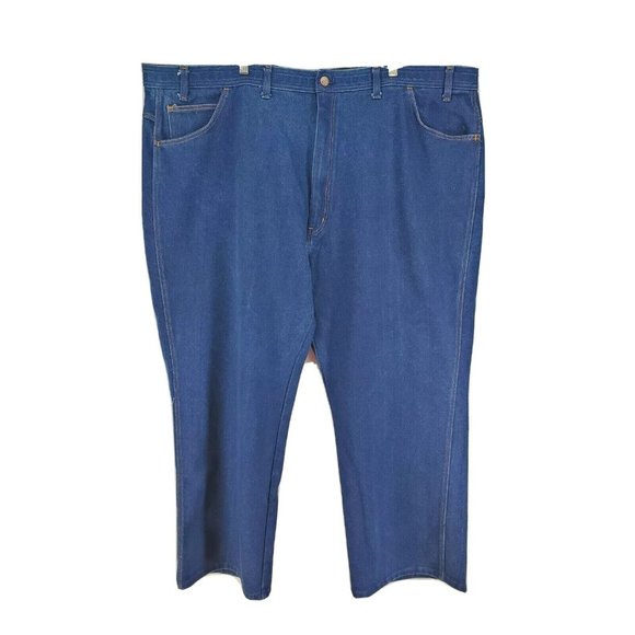 Chaps Jeans By Taylor Togs Men's Size 50/29 Stretch Dark - Picture 1 of 7